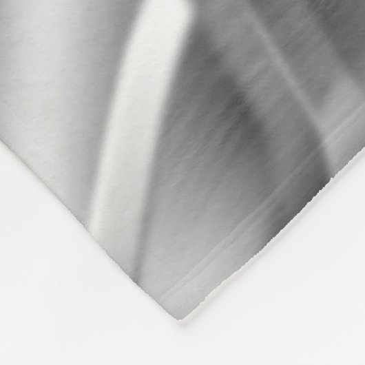 Grondige grijze vormen, met lichttonen fleece deken (Hoek)