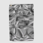Grondige grijze vormen, met lichttonen golfhanddoek (Voorkant)