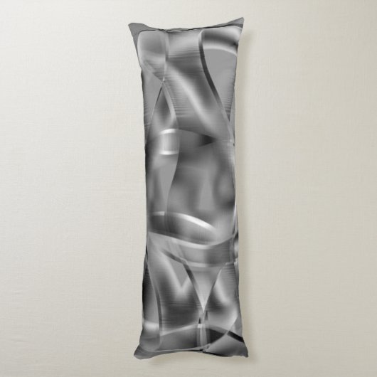 Grondige grijze vormen, met lichttonen lichaamskussen (Achterkant (Verticaal))