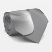 Grondige grijze vormen, met lichttonen stropdas (Opgerold)