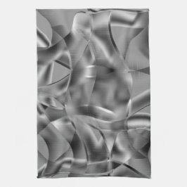 Grondige grijze vormen, met toontonen theedoek