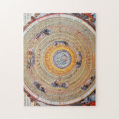 Grondkaart gebaseerd op de theorieën van Ptolemy | Legpuzzel (Verticaal)