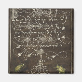 Grondkever en scarabee van Mira Calligraphiae Magneet (Voorkant)