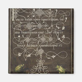 Grondkever en scarabee van Mira Calligraphiae Magneet