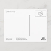 Grondleggende vaders Ondertekening van de Amerikaa Briefkaart (Achterkant)