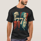 Grondleggers van 1776 t-shirt (Voorkant)