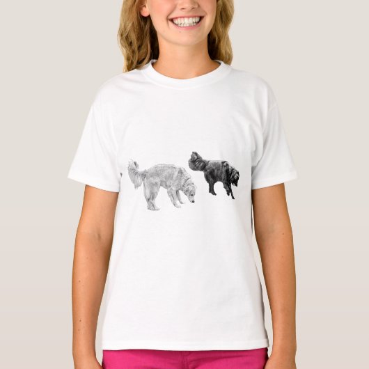 Grondlezers, herfstpaar t-shirt (Voorkant)
