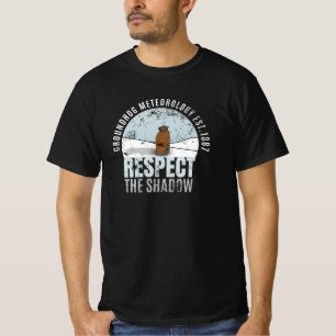 Grondmeteorologie respecteren de schaduw T-shirt