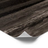 Grondschip op het strand van cabo san pablo poster (Hoek)