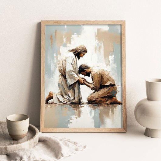 Grondslag van het Geloof, Christelijke Kunst, Jezu Poster
