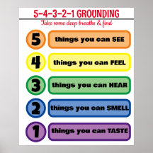 Grondtechniek voor angst/stress 5 zintuigen