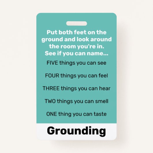 Grondtechnieken voor kinderen badge (Voorkant)