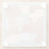 grondtoonvormen glazen onderzetter (Achterkant)