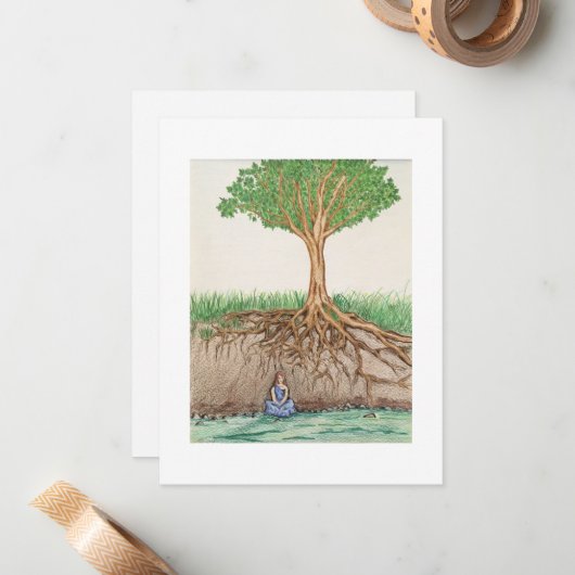 Grondveredeling Notitiekaartje (Voorkant / Achterkant in situ)