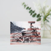 Grondverzetapparatuur Werkkentechnisch Markering Briefkaart (Staand voorkant)