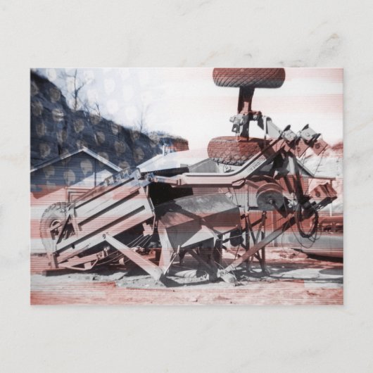 Grondverzetapparatuur Werkkentechnisch Markering Briefkaart (Voorkant)