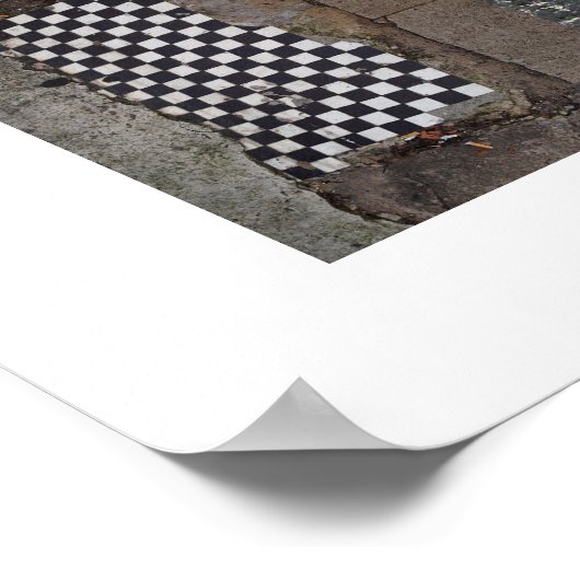 Grondvloer Poster (Hoek)