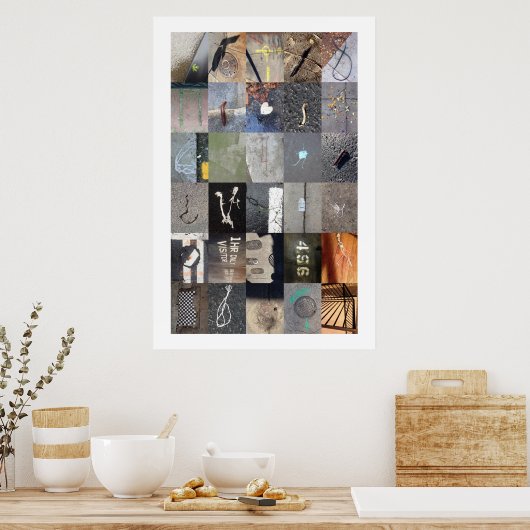 Grondvloer Poster (Keuken)