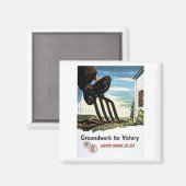 Grondwerk voor Victory Magneet (Voorkant / Achterkant)