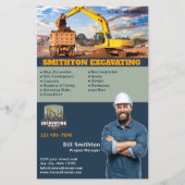Grondwerkbedrijf Flyer (Voorkant)