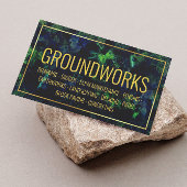 Grondwerken Landschapsarchitect Groen & Blauw Visitekaartje