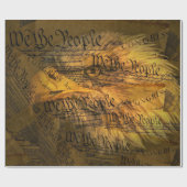 Grondwet American Bald Eagle Cadeaupapier (Vlak)