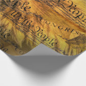 Grondwet American Bald Eagle Cadeaupapier (Hoek)