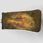 Grondwet American Bald Eagle Golfheadcover (Voorkant)