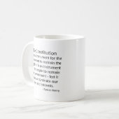 Grondwet Koffiemok (Voorkant links)