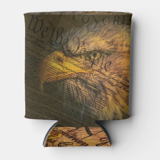 Grondwet met Bald Eagle Blikjeskoeler (Voorkant)