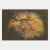 Grondwet met Bald Eagle Inpakpapier Vel (Voorkant 2)
