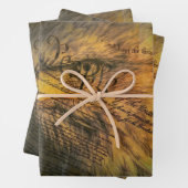 Grondwet met Bald Eagle Inpakpapier Vel (In situ)