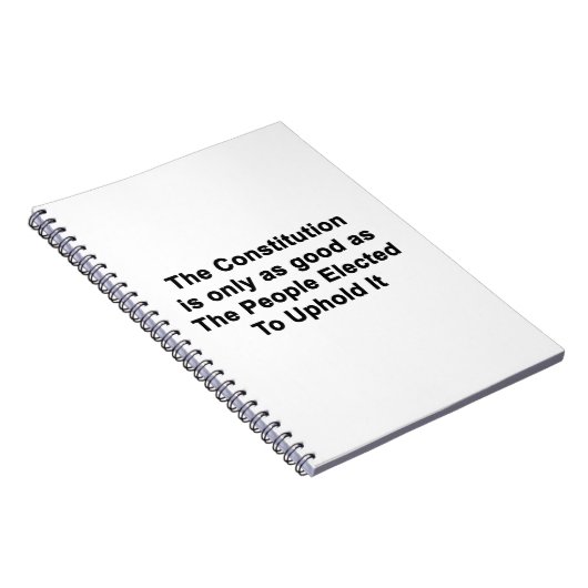 grondwet net zo goed als het Notitieboek van gekoz (Rechterzijde)