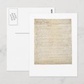 Grondwet - preambule - artikel I Briefkaart (Voorkant / Achterkant)