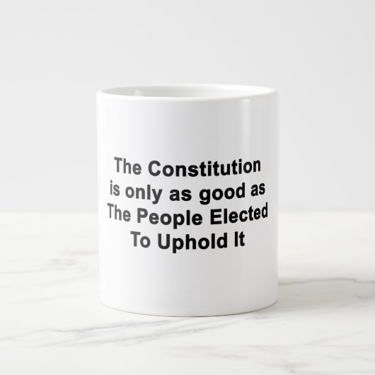 Grondwet slechts zo goed als politici Jumbo Mok (Voorkant)