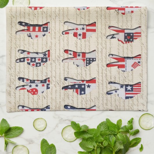 Grondwet Theedoek (Gevouwen)