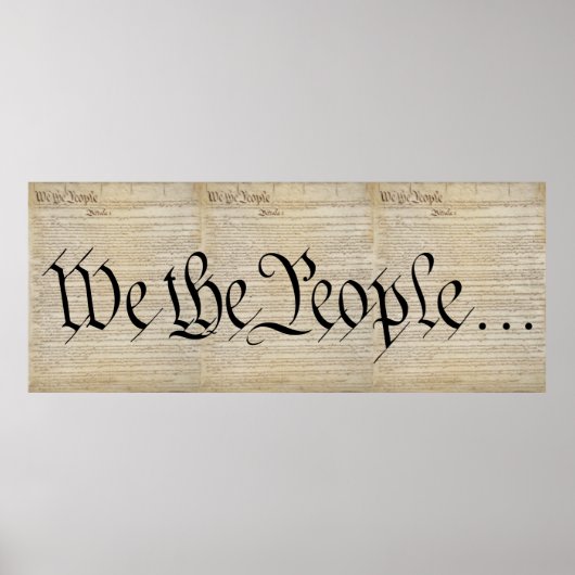 GRONDWET VAN DE MENSEN POSTER (Voorkant)