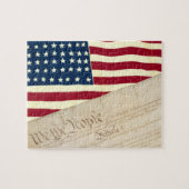 Grondwet van de Verenigde Staten, Amerikaanse vlag Legpuzzel (Horizontaal)