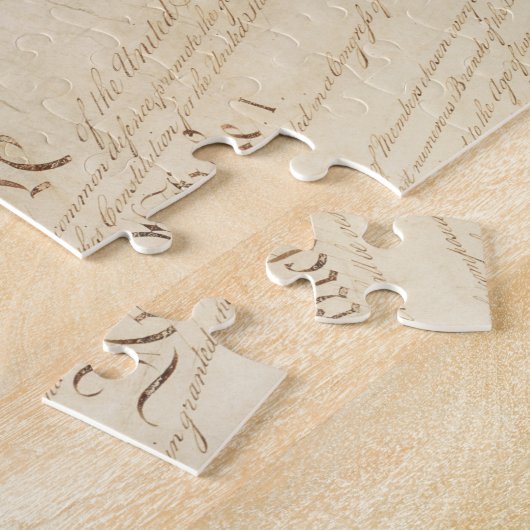 Grondwet van de Verenigde Staten, Amerikaanse vlag Legpuzzel (Zijkant)