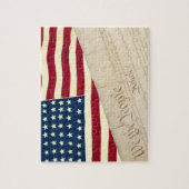 Grondwet van de Verenigde Staten, Amerikaanse vlag Legpuzzel (Verticaal)