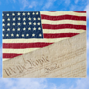 Grondwet van de Verenigde Staten, Amerikaanse vlag Legpuzzel