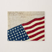 Grondwet van de Verenigde Staten, Amerikaanse vlag Legpuzzel (Horizontaal)