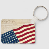 Grondwet van de Verenigde Staten, Amerikaanse vlag Sleutelhanger (Voorkant)