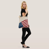 Grondwet van de Verenigde Staten, Amerikaanse vlag Tote Bag (Op model)