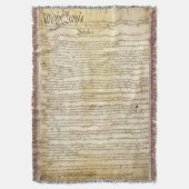  grondwet van de Verenigde Staten Deken (Voorkant Verticaal)