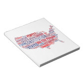 Grondwet van de Verenigde Staten in de Verenigde S Notitieblok (Schuin)