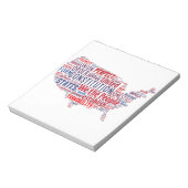 Grondwet van de Verenigde Staten in de Verenigde S Notitieblok (Linkerzijde)