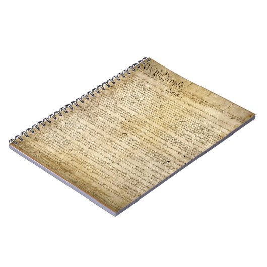  grondwet van de Verenigde Staten Notitieboek (Linkerzijde)