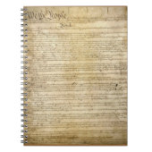  grondwet van de Verenigde Staten Notitieboek (Voorkant)