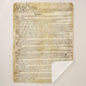 grondwet van de Verenigde Staten Sherpa Deken (Voorkant)